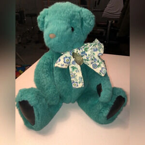 Gund Victoria’s Secret Green Collectible Bear Plush 1992